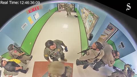 Uvalde Shooting Hallway Vid: Cowardly Cop Inaction