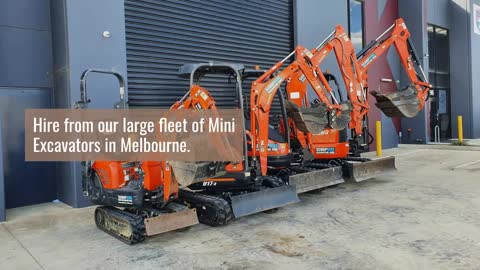 Mini Excavator Hire