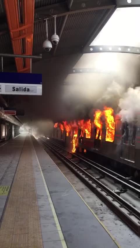Metro protestas Chile