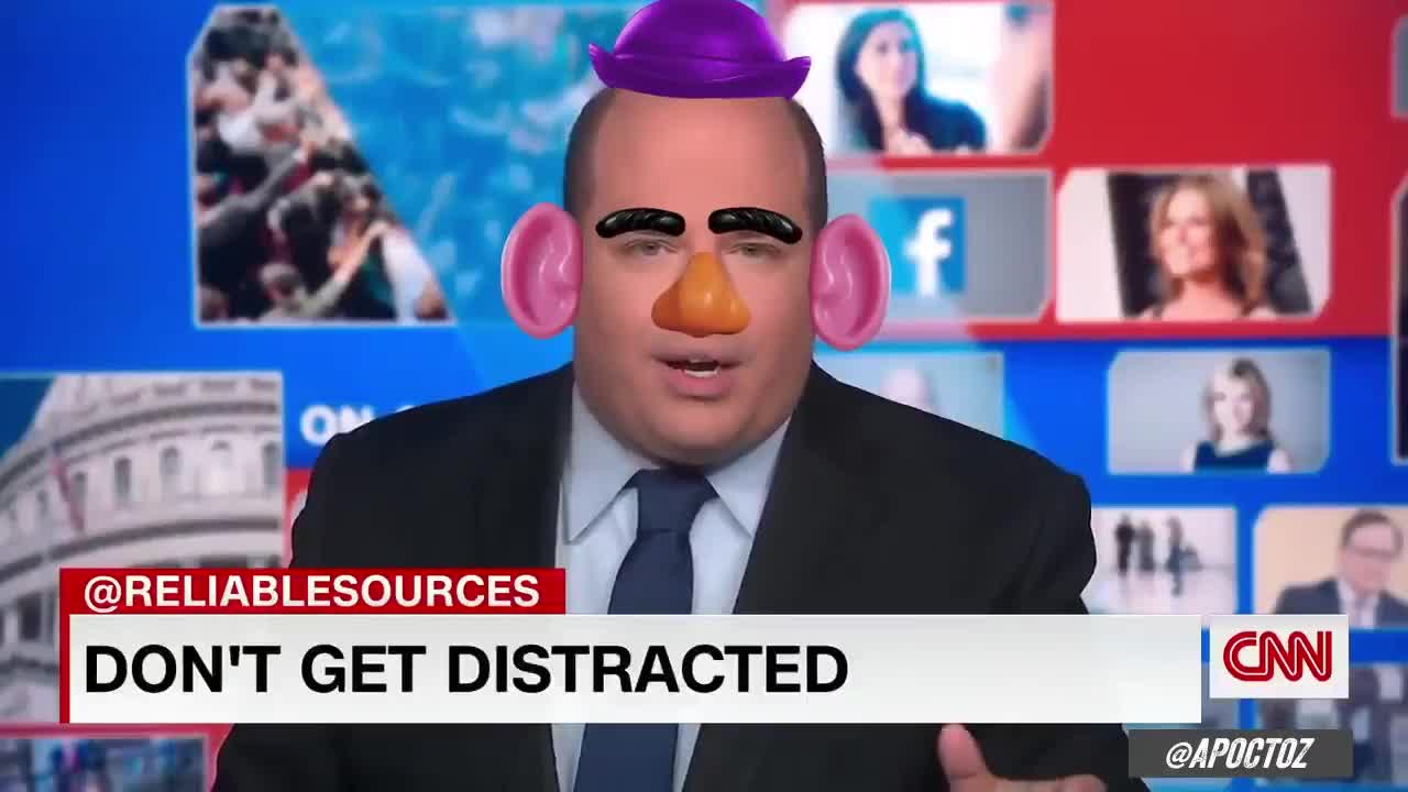 CNN Brian Stelter - Gender Neutral Potato Head