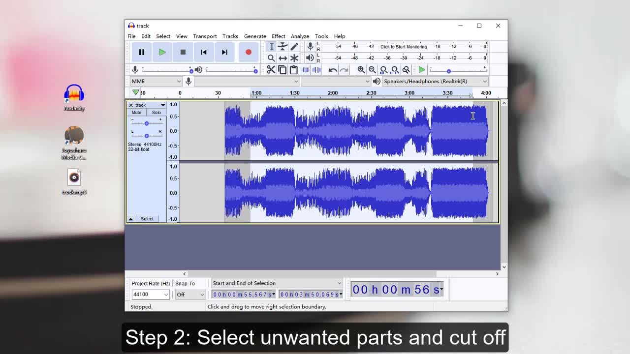 [Free & Easy] How to Cut Audio File in Audacity