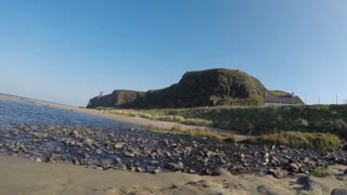 Mark Clark Portrush walking around Benone and Downhill 2018.