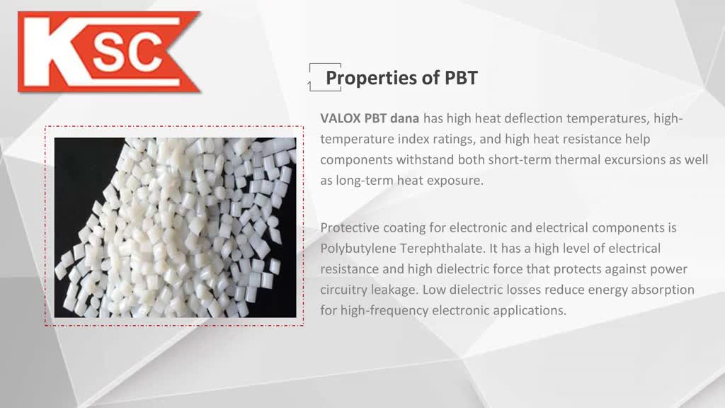 What is Polybutylene Terephthalate (PBT)? Properties of PBT