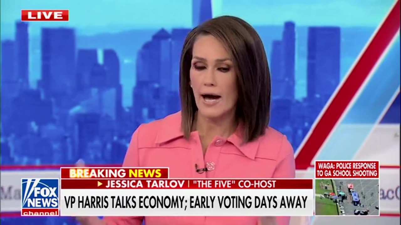 Fox Host, Dem Duke It Out Over Harris' Claims About Trump's Positions During Policy Speech