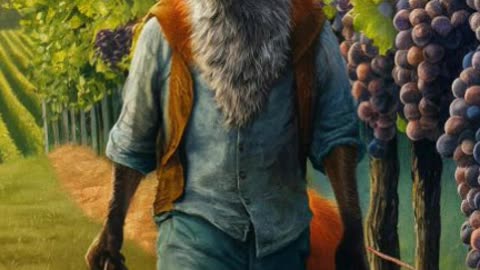 THE FOX AND THE GRAPES