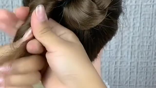 Beautiful Hairstyle For Cute Girls Very Simple ♥️