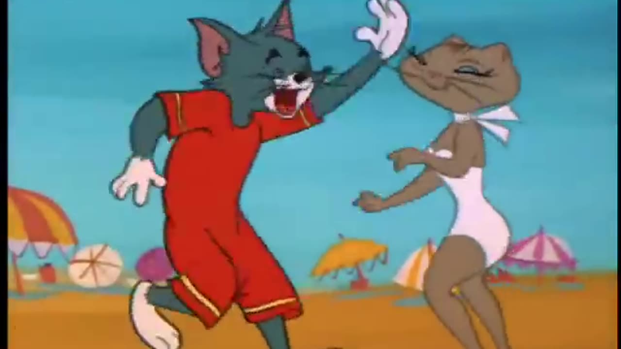 Tom and Jerry - Muscle Beach Tom