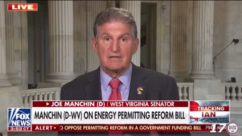 Joe Manchin: When you have both sides upset you are directly in the middle.