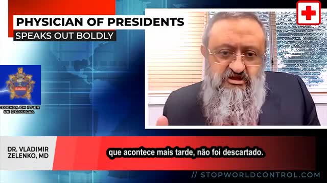 Dr. Vladimir Zelenko assume um GRANDE RISCO ao contar tudo sobre a "pandemia"