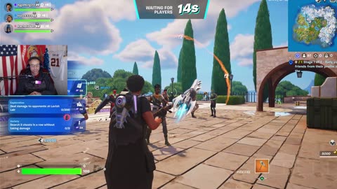 Fortnite with the Crew