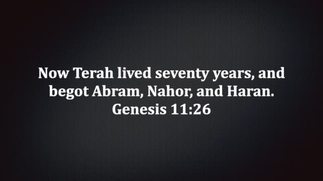 Genesis 11:10-26 PODCAST