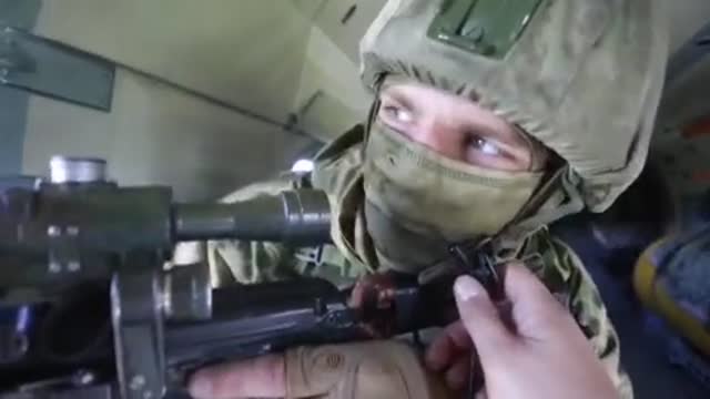 Ukraine War - The Ministry of Defense of the Russian Federation publishes footage