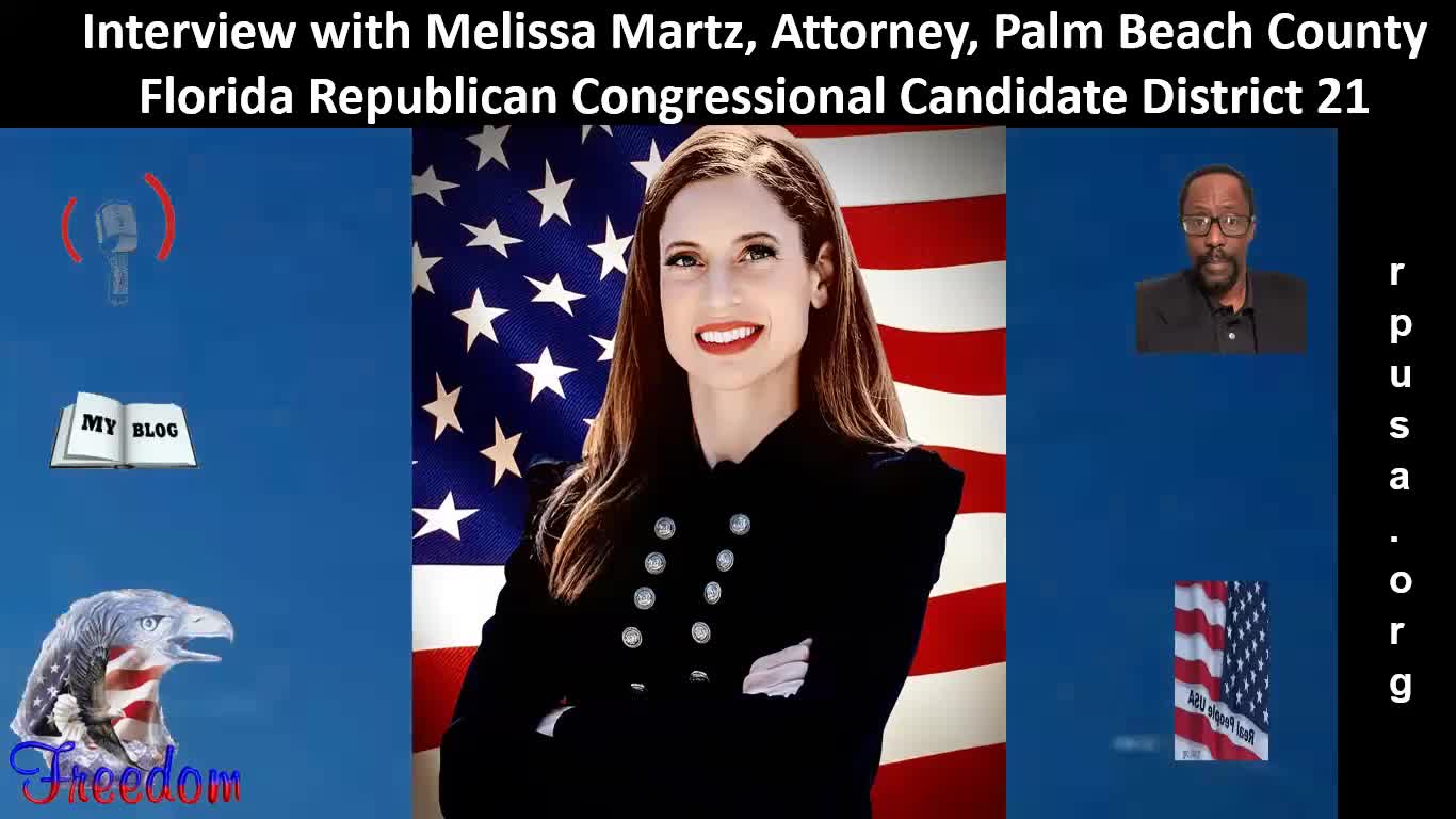 Melissa Martz, Attorney, Palm Beach County Florida Republican Congressional Candidate District 21