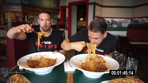 ULTIMATE SPAGHETTI CHALLENGE | MASSIVE PASTA CHALLENGE | SPAGHETTI BOLOGNESE | Man Vs Food