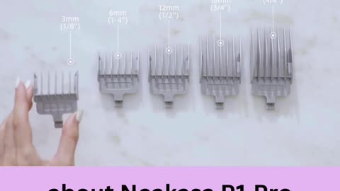 about Neakasa P1 Pro Pet Grooming Kit & Vacuum Suction 99% Pet Hair