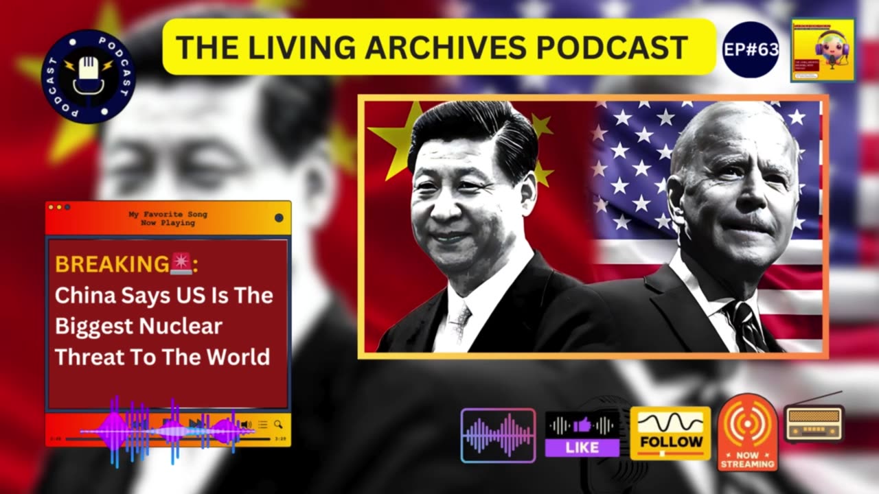 BREAKING🚨: China Says US Is The Biggest Nuclear Threat To The World
