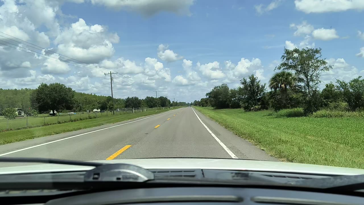 Bluegrass Gospel Ride Along (Hwy 441 Yeehaw Junction To Kenansville Florida)