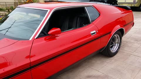 Ford Mustang Mach1 1973 Running
