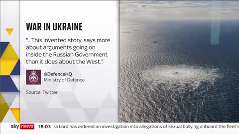 Nord Stream: UK hits back at Russia over 'false claims'