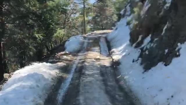 snow road