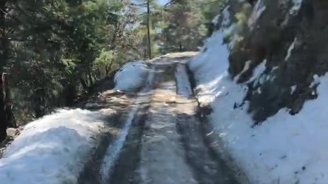 snow road