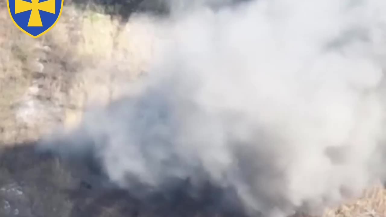 Overloaded Russian Tank Hit by ATGM