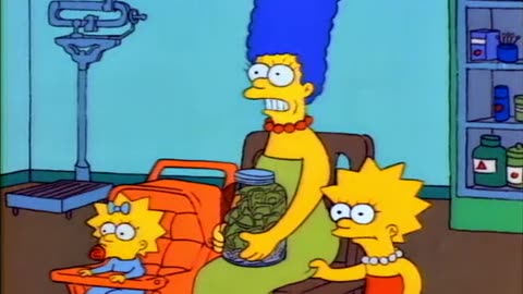 The Simpsons_S1E01_the simpsons roasting on a open fire