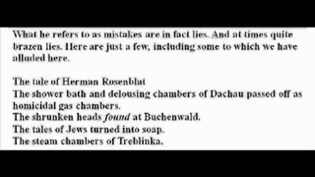 who are the real holocaust liars