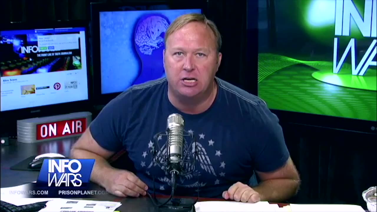 Alex Jones Depicts Evil Globalist Military General