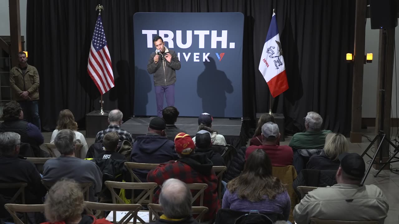 Live on Rumble | Vivek 2024 “Commit to Caucus” Rally in Pottawattamie County,, IA