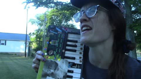 unless the debris falls directly in front of their tv (that's progress! piano punk)