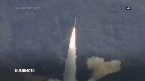 Commercial rocket with satellite onboard explodes moments after liftoff in Japan