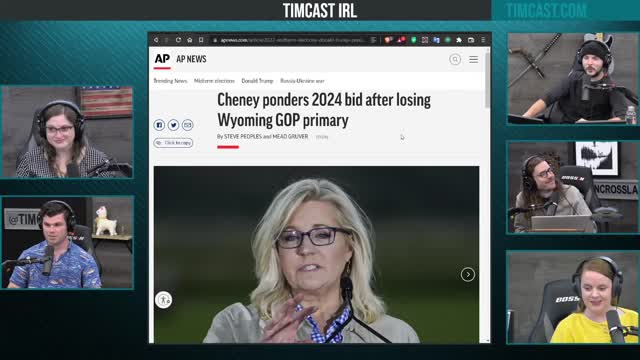 Timcast IRL Crew & Guests Discuss Liz Cheney's Loss & Liz For President?