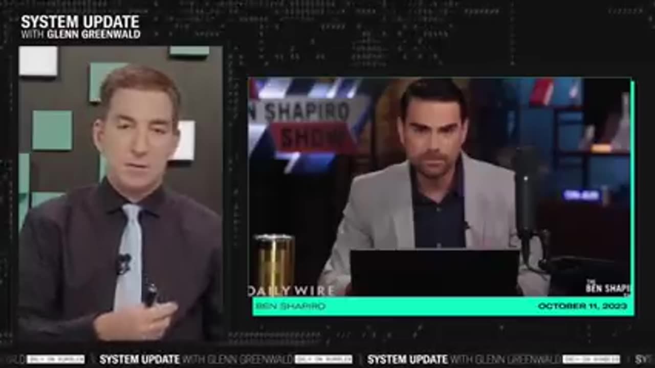 WATCH- Shapiro Enraged By Tucker Carlson’s Israel Take _ SYSTEM UPDATE