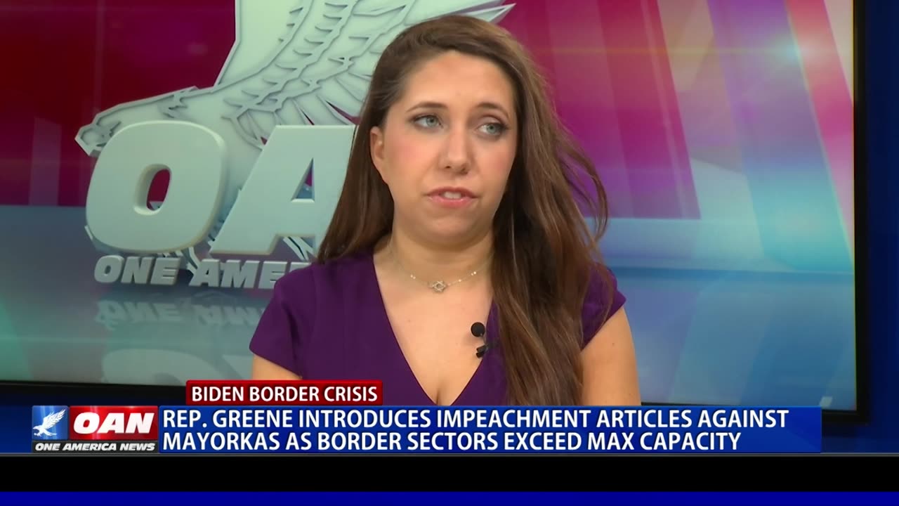 Rep. Greene Introduces Impeachment Articles Against Mayorkas As Border Sectors Exceed Max Capacity