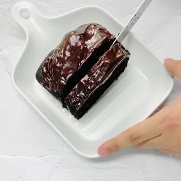 Moist Chocolate Fudge Loaf Cake (CRUMBSHOT)