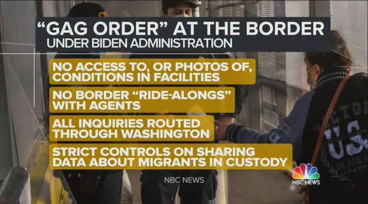 Chuck Todd and Alejandro Mayorkas Discuss The Media "Gag Order" At The Border