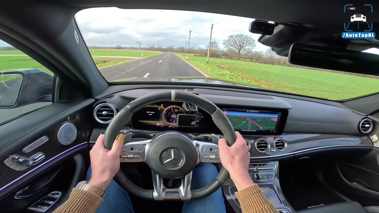 732HP AMG E63 S OPF DELETE DRIFT MODE & POV Test Drive