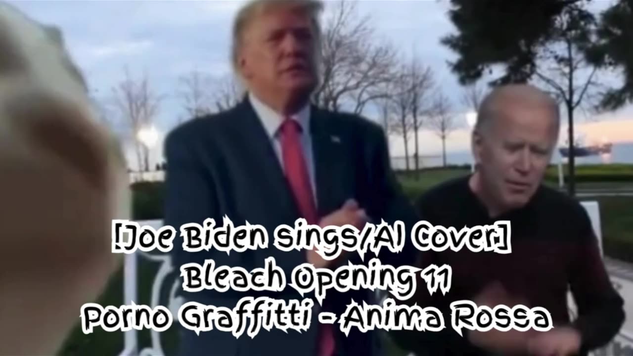 [Joe Biden sings/AI Cover] Bleach Opening 11 Porno Graffitti - Anima Rossa (アニマロッサ)