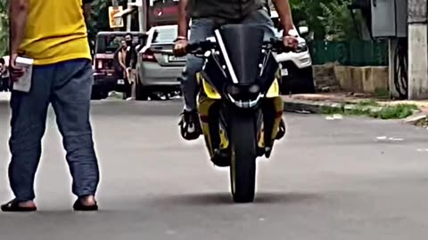 Bike stunt