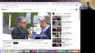 Deepak Chopra linked with The Clintons