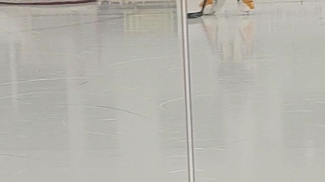 Coming on the ice