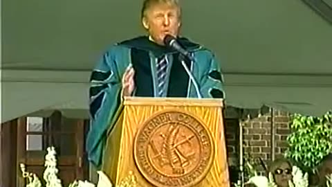 Donald Trumps 2004 Graduation Speech