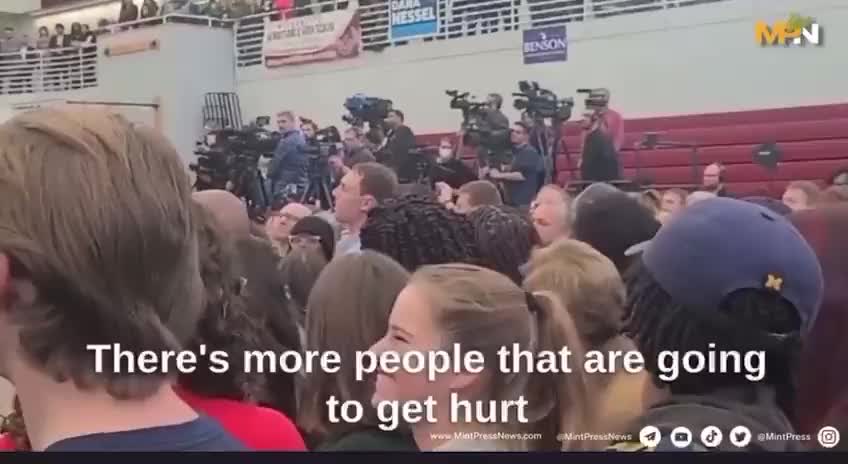 Anti-War Protestors Create A Scene At Obama Rally