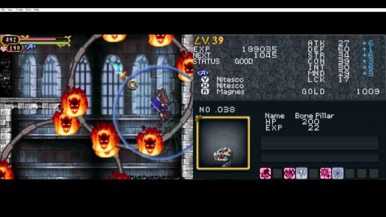 Castlevania - Order of Ecclesia 19 - Training Hall