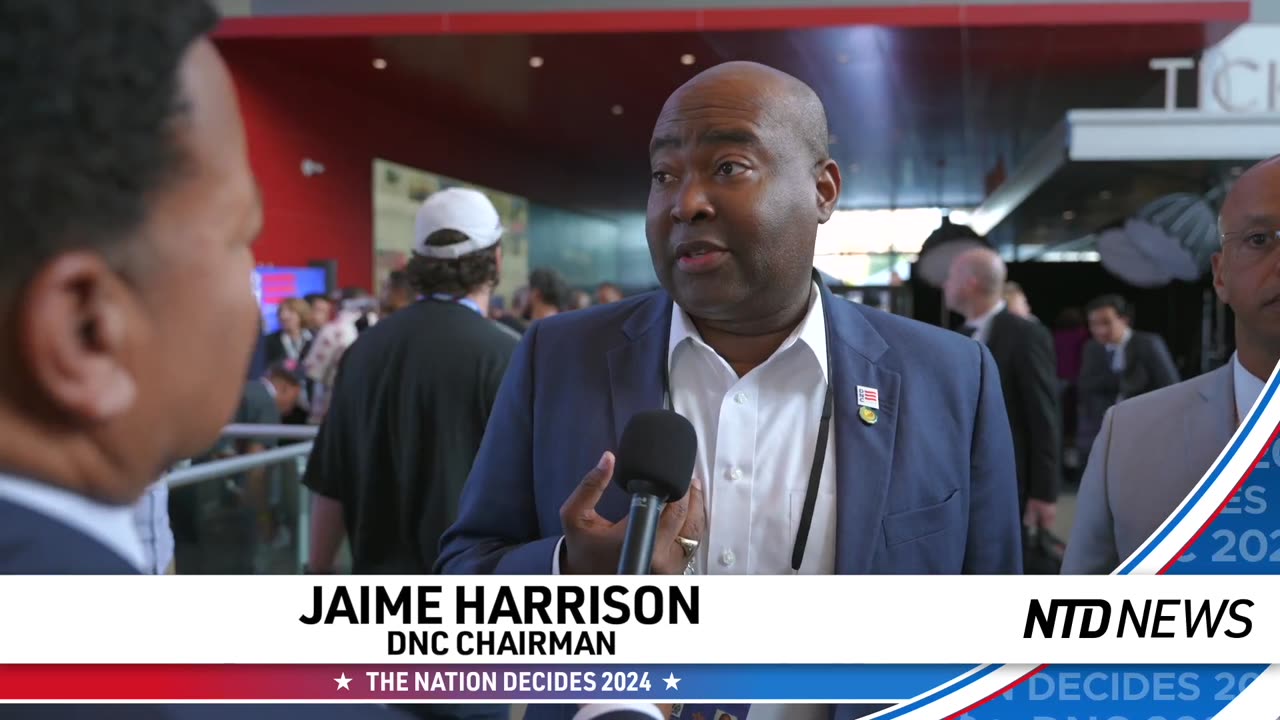 DNC Chairman Shares Why He's Excited to Support Kamala Harris