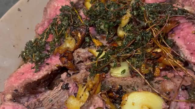 GARLIC THYME RIBEYE