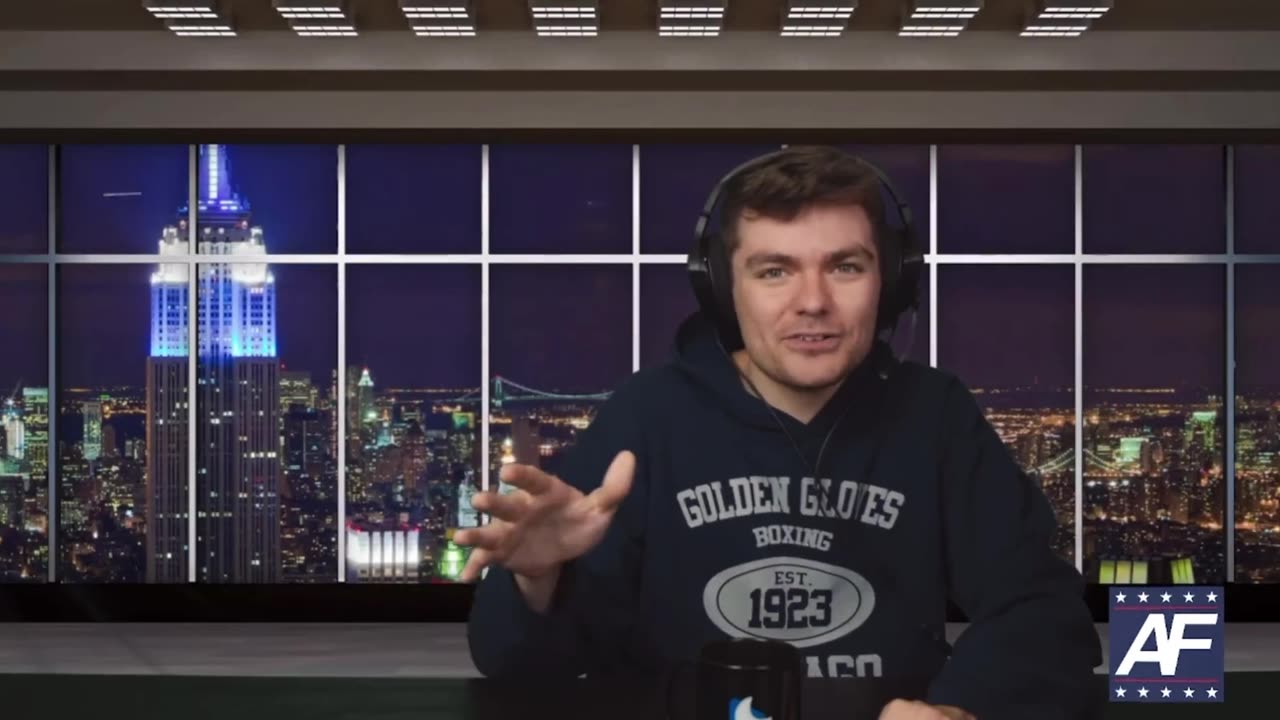 Nick Fuentes envisages an alternate reality where China invades America