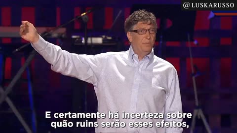 Bill assassino Gates avisa sobre a redução populacional