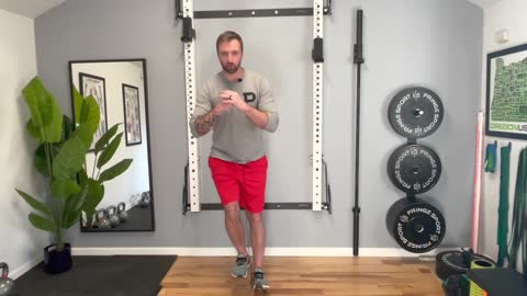 Eccentric knee strengthening exercise with a single-leg step-down